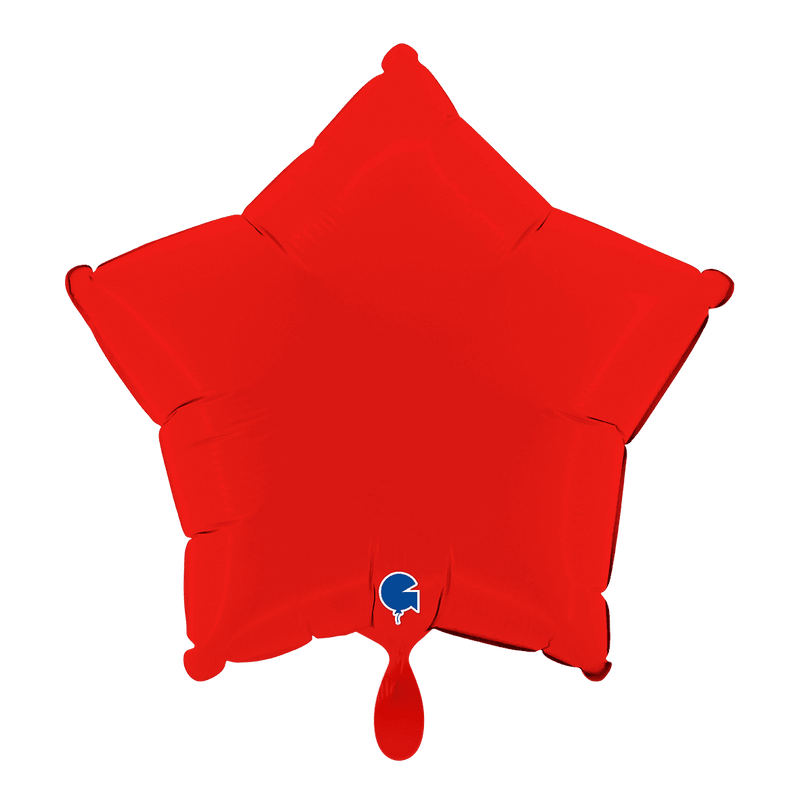 Sternballon Matte Red