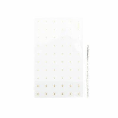 KEKSTÜTEN GOLDENE STERNE RASTER 10 STÜCK 90x150mm