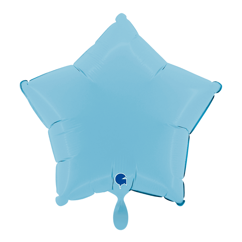 Sternballon Matte Blue
