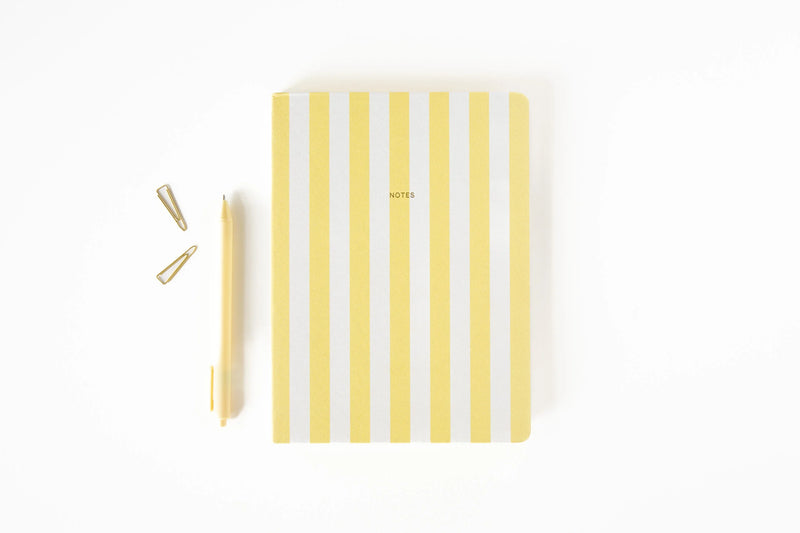 Fabrique Notebook – Stripes Yellow