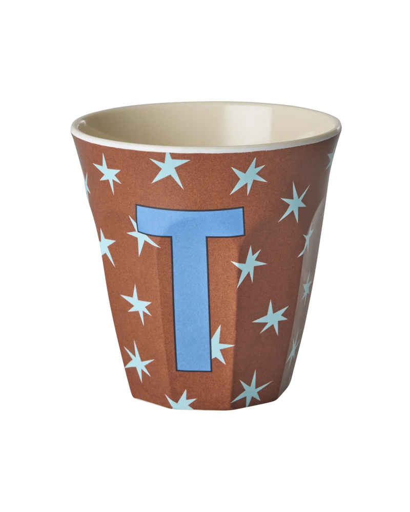 Medium Cup - Brown - T - Stars