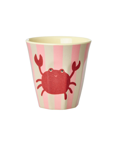 Kleine Becher - Koralle - Ocean Print - 6er Pack