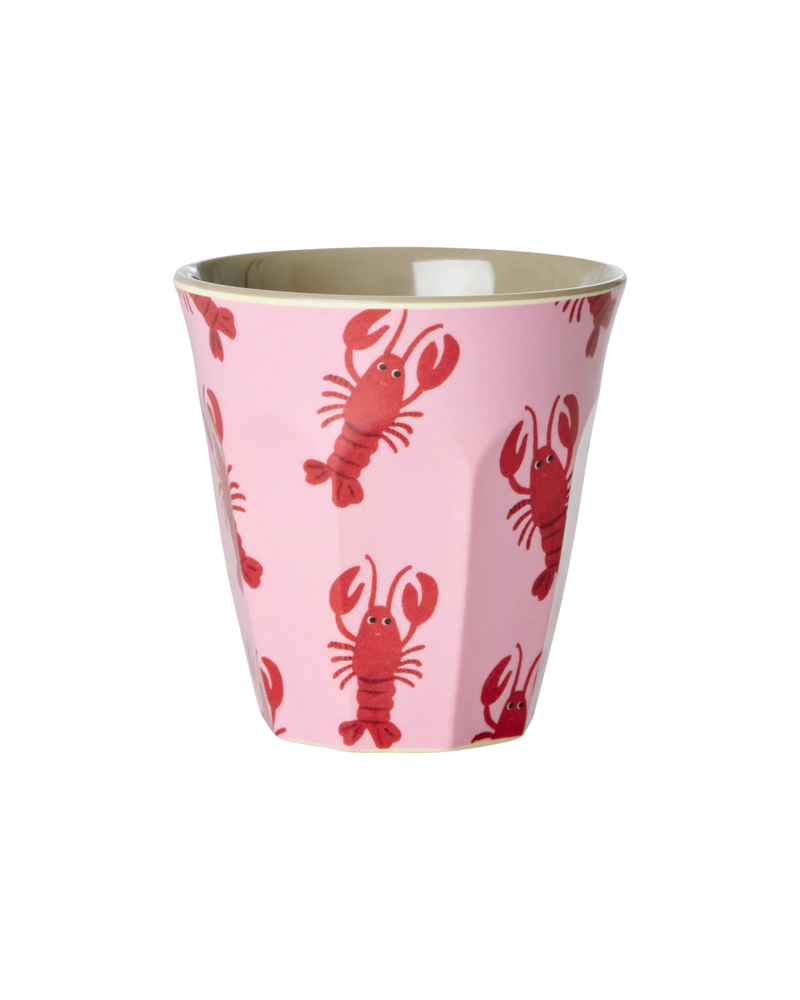 Kleine Becher - Koralle - Ocean Print - 6er Pack