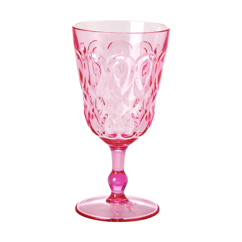 Acryl Weinglas - Pink