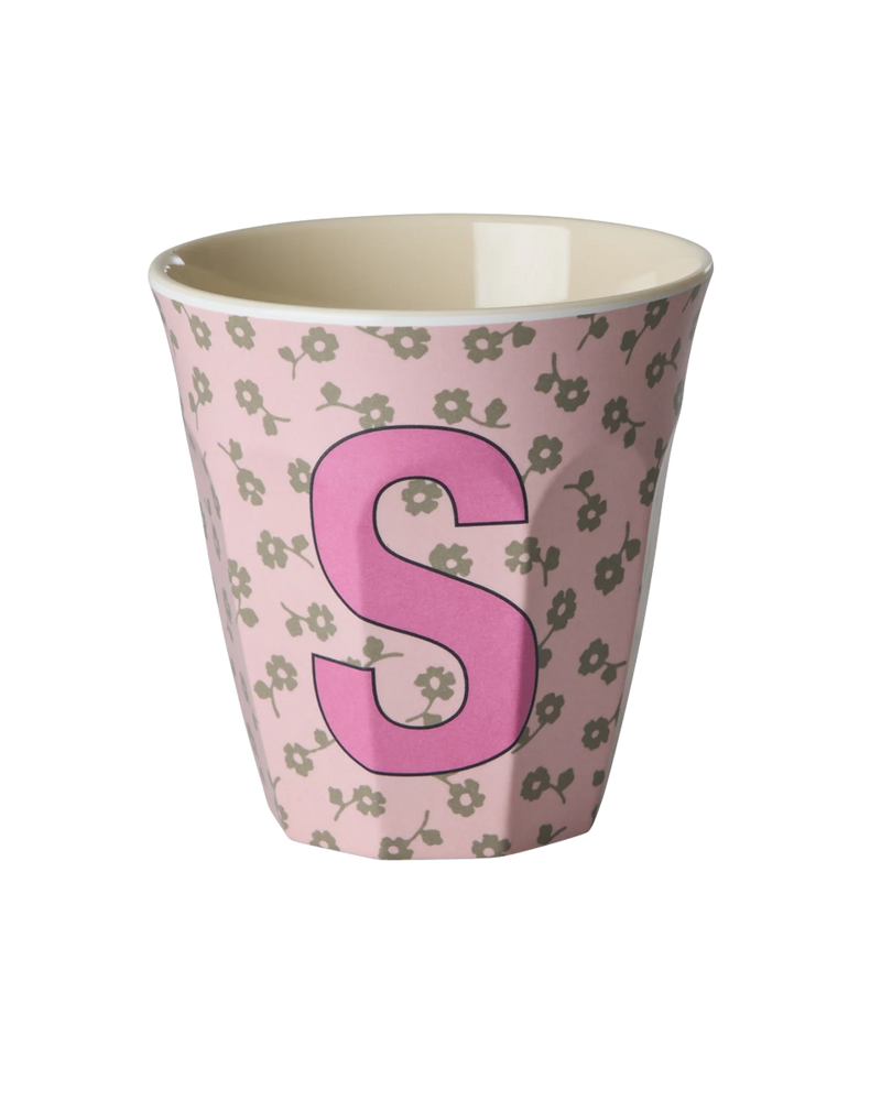 Medium Cup - Soft Pink - S - Flowers