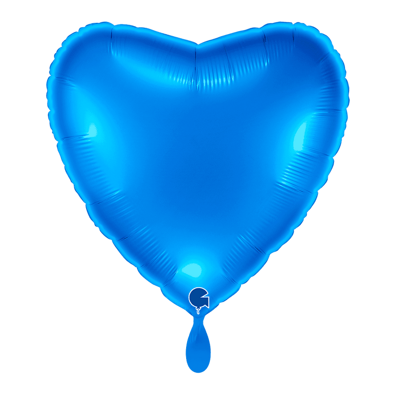 Herzballon XL Blau