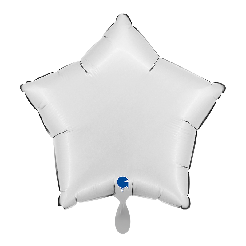 Sternballon Satin White