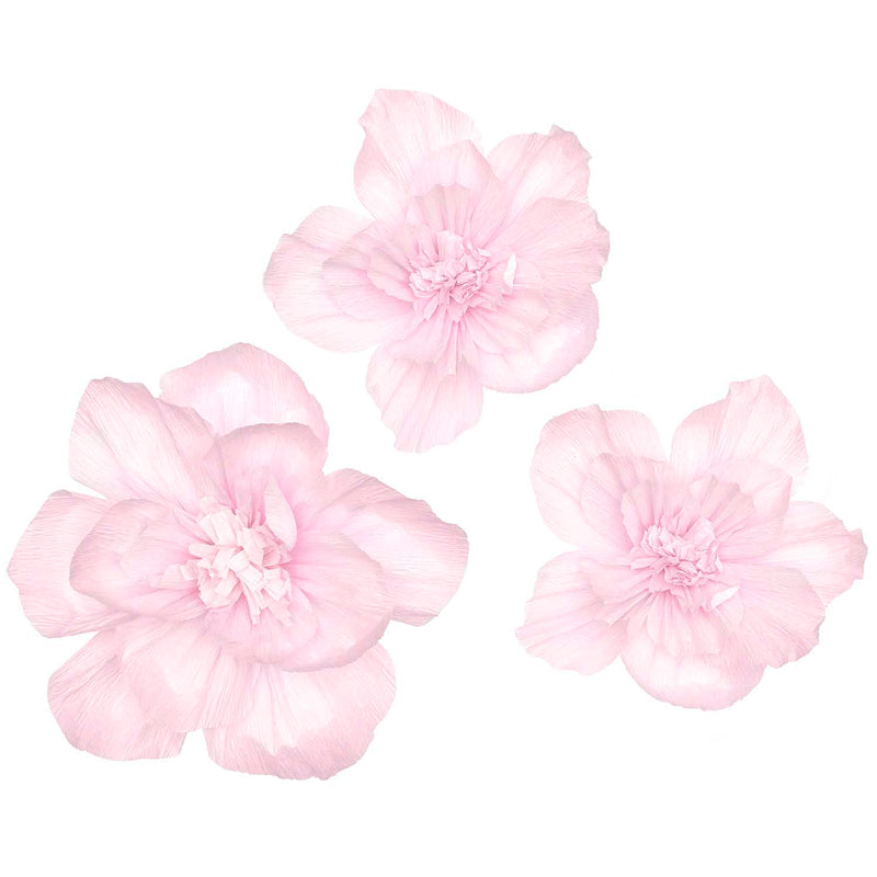 Krepppapier Blüten, Rosa, L/M, FSC MIX