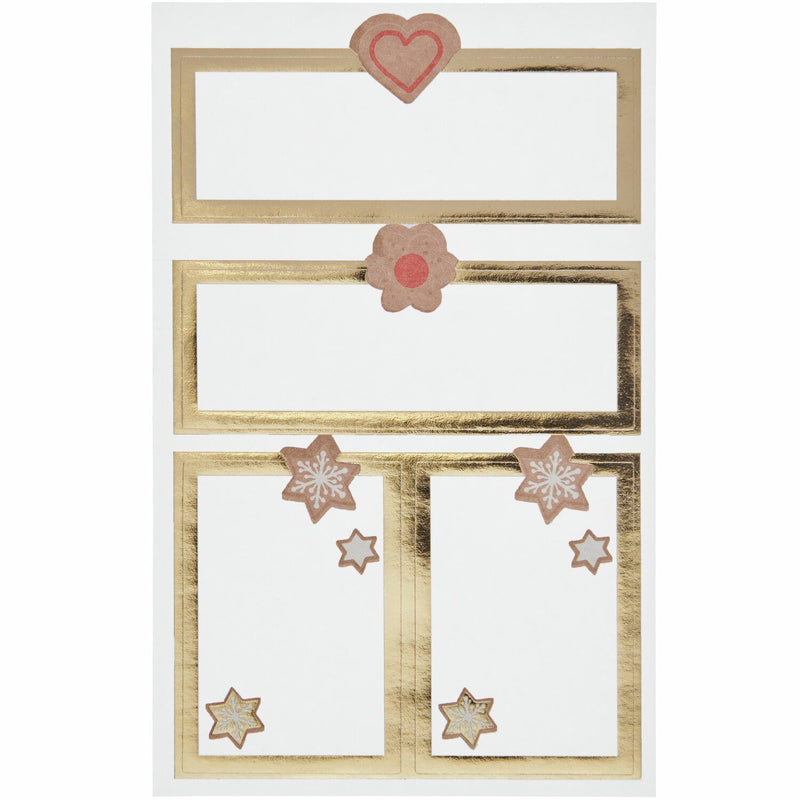 PAPER POETRY PAPIERETIKETTEN COOKIES 12 STÜCK
