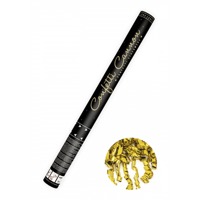 Konfettikanone XL - 60cm - Metallic - Luftschlangen - Gold | Boutique Ballooons