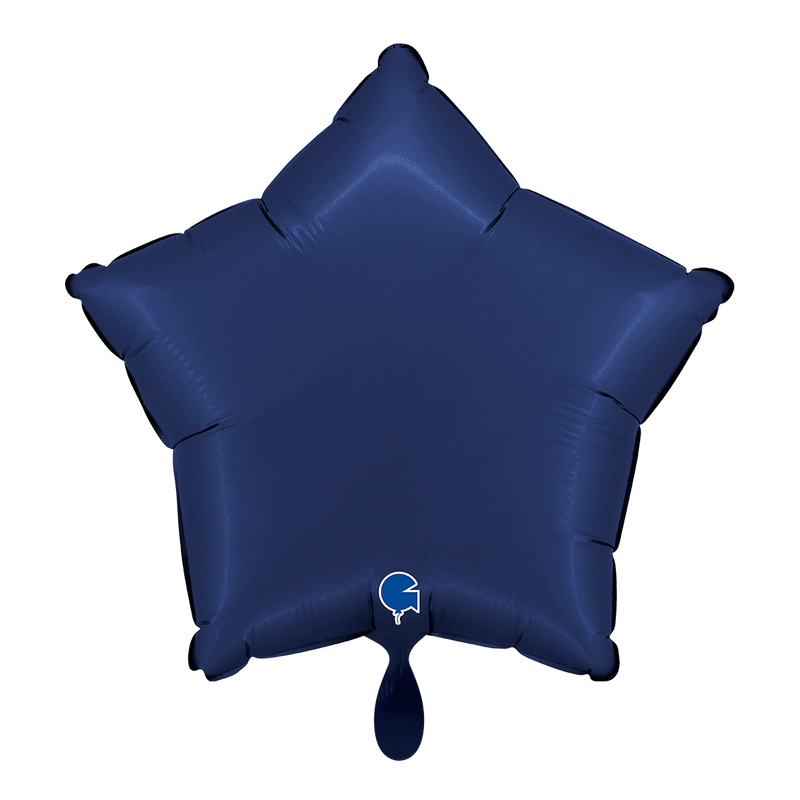 Sternballon Satin Blue Navy