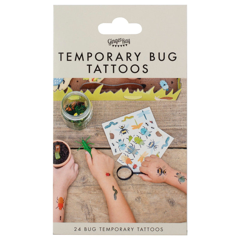 Gemischte Insekten-Temporary-Tattoos | Boutique Ballooons