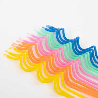 Mixed Swirly Candles (x 20)
