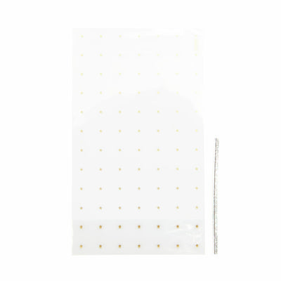 KEKSTÜTEN GOLDENE STERNE RASTER 10 STÜCK 112x192mm