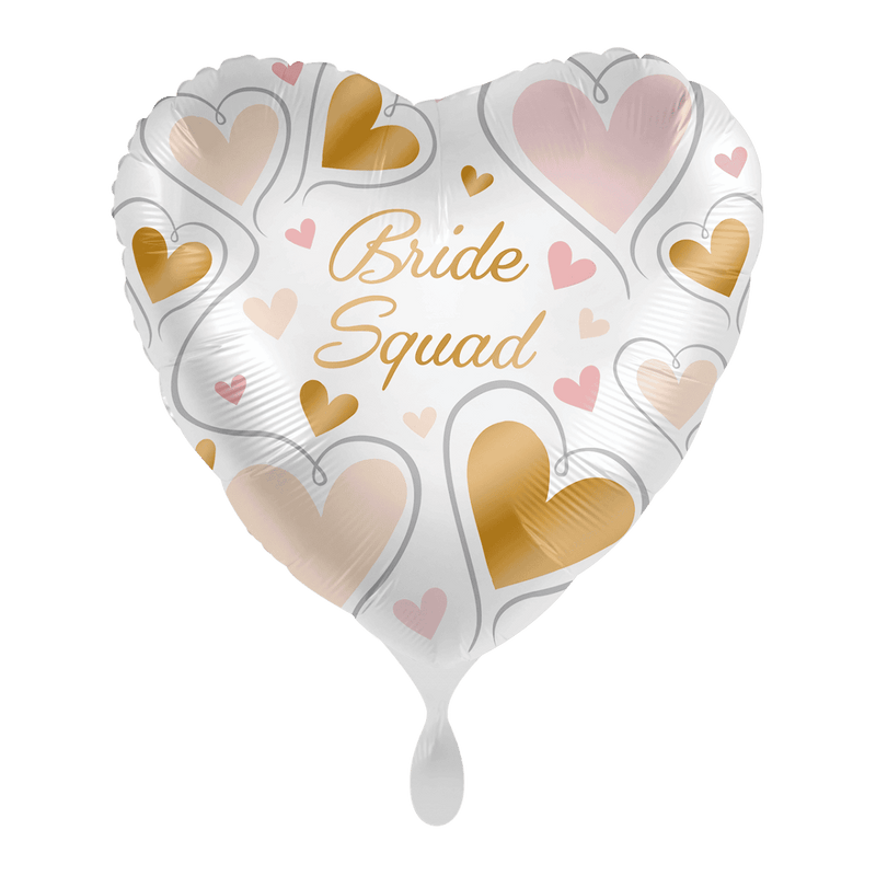 Folienballon Bride Squad