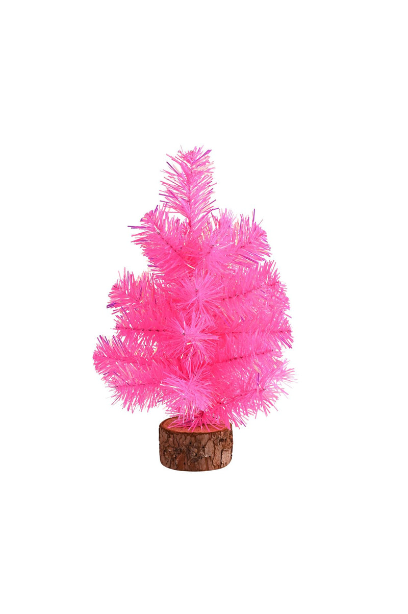 Tinsel, Dekobaum, H30cm, pink