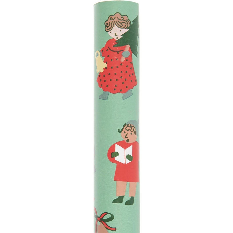 PAPER POETRY GESCHENKPAPIER WEIHNACHTSFIGUREN 200X70CM 80G/M²