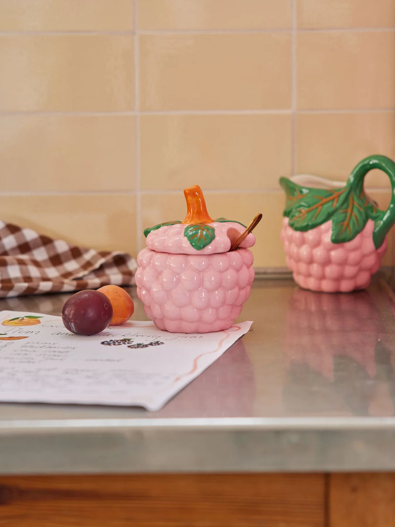 Kleine Keramik Glas - Pink