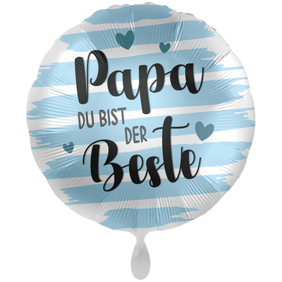 Folienballon Papa Du Bist Der Beste | Boutique Ballooons