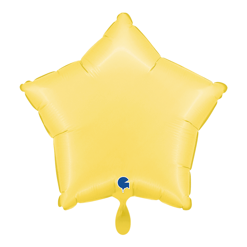 Sternballon Satin Banana Yellow