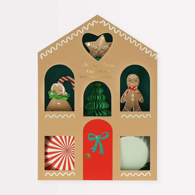 Gingerbread Cupcake Kit (x 24 toppers)
