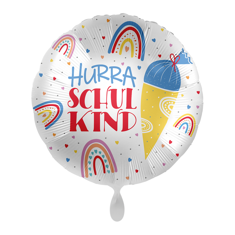 Folienballon Happy School
