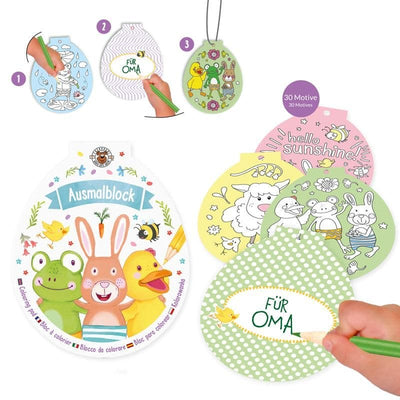 Tommy & Frida Malblock Ostern | Boutique Ballooons