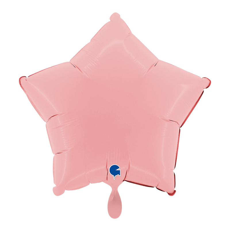 Sternballon Matte Pink