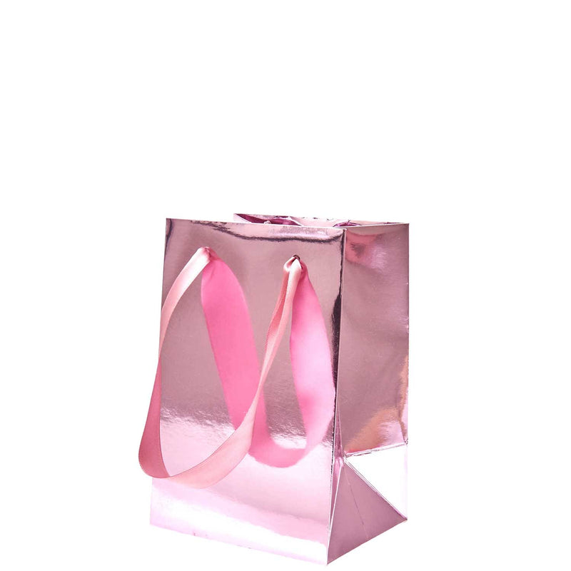 Geschenktüte Metallic Rosa, XS, FSC MIX