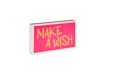 Matches Make a wish pink, Streichhölzer