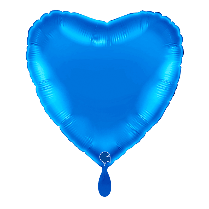 Herzballon Blau