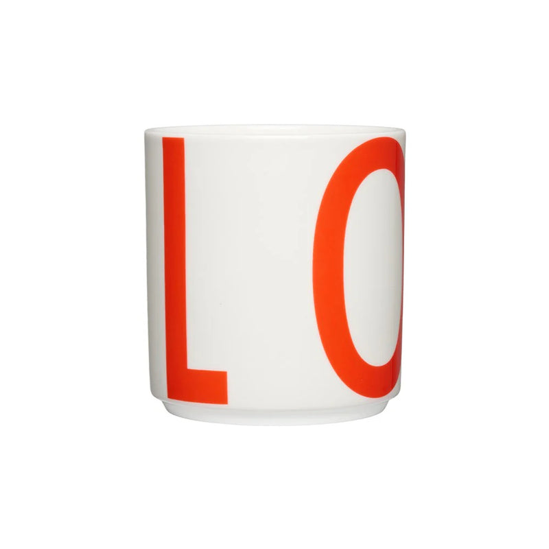 Design Letters - XL Vintage ABC cups - Love