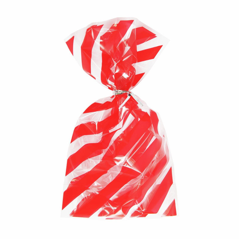 KEKSTÜTEN ROTE STREIFEN 10 STÜCK  112x192mm