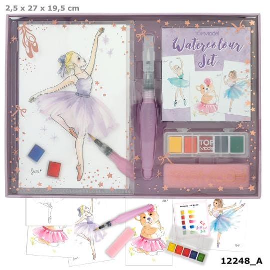 TOPModel Watercolour Set BALLET