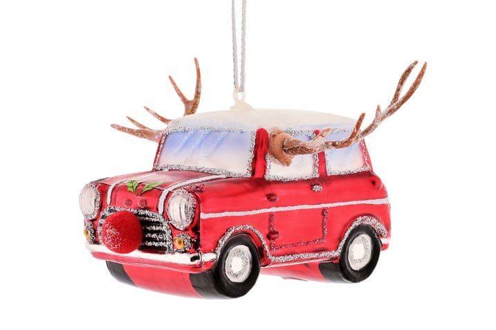HÄNGER AUTO RUDOLF, ROT