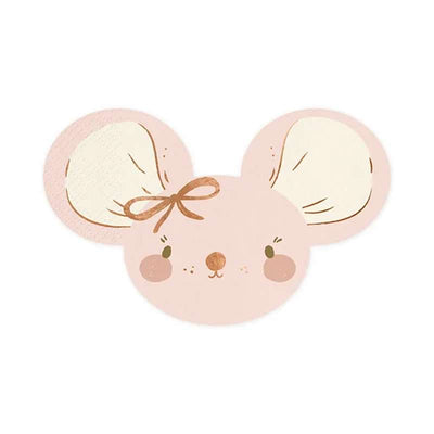 20 Servietten Trend - 16cm - Mouse | Boutique Ballooons