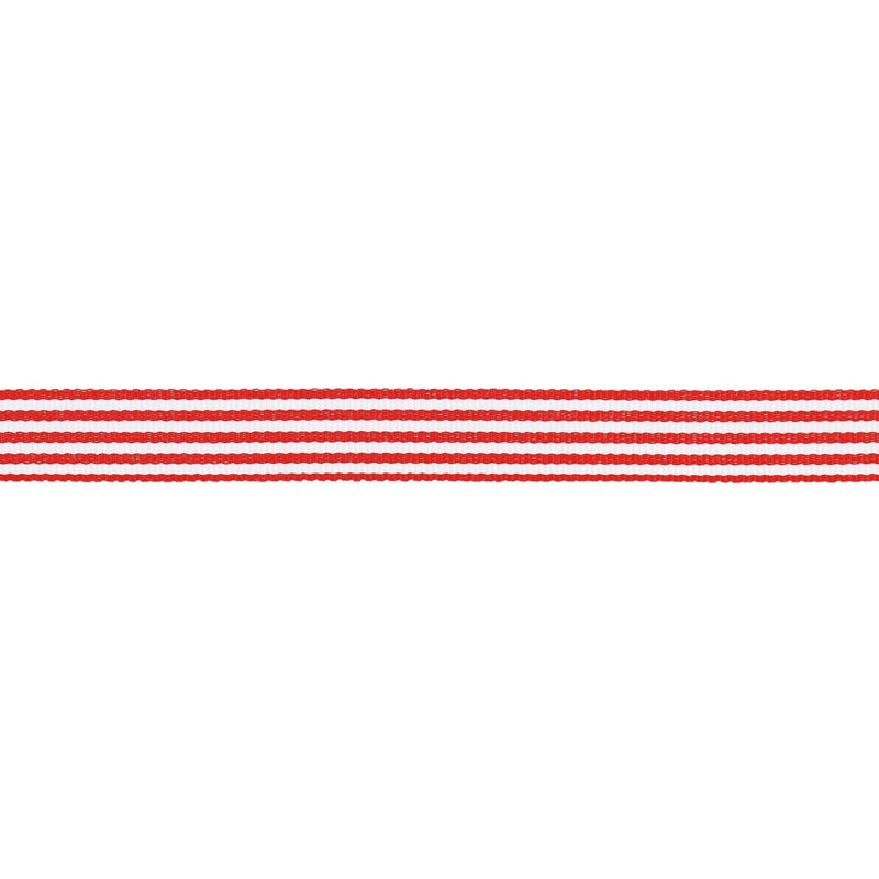 PAPER POETRY WEBBAND DUO STREIFEN ROT/WEISS 13MMX3M