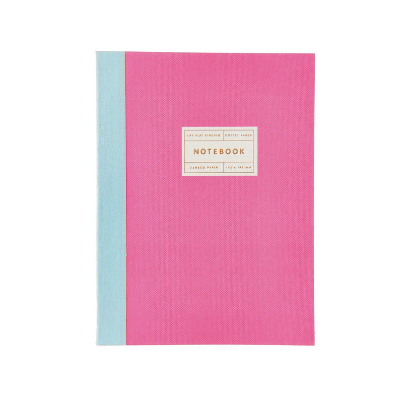 Notizbuch S, Neonpink, 80 Seiten, 100 g/m²