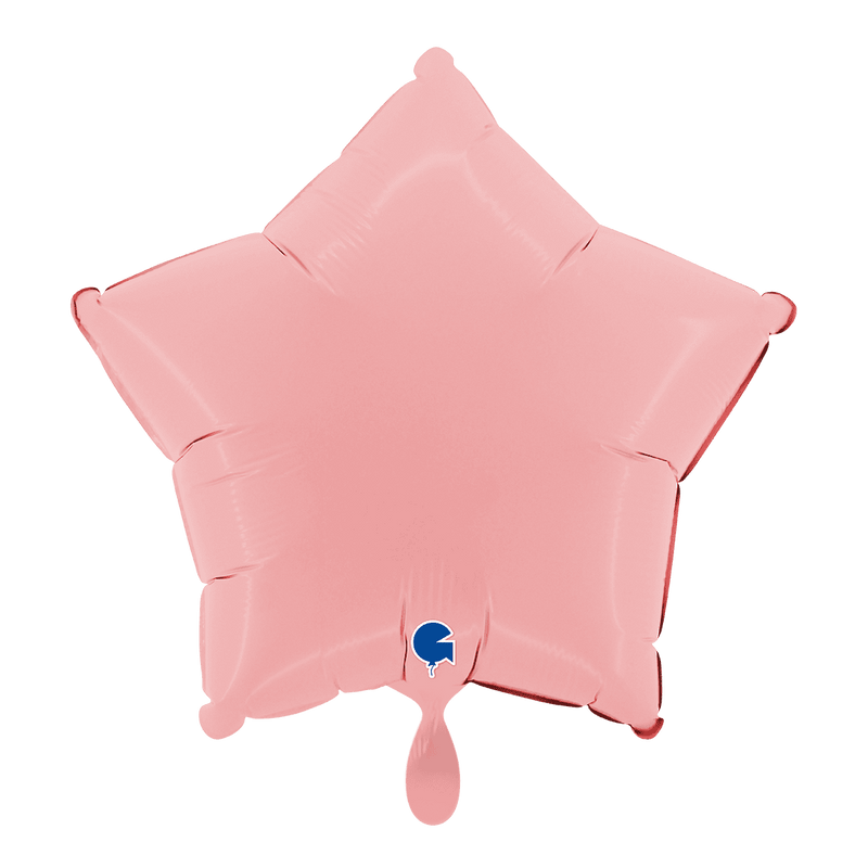 Sternballon Matte Pink