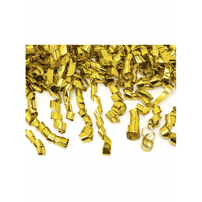Konfettikanone XL - 60cm - Metallic - Luftschlangen - Gold | Boutique Ballooons