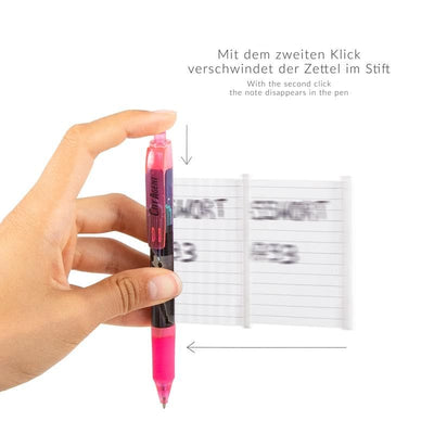 City Agents "Secret Notes" Kugelschreiber | Boutique Ballooons