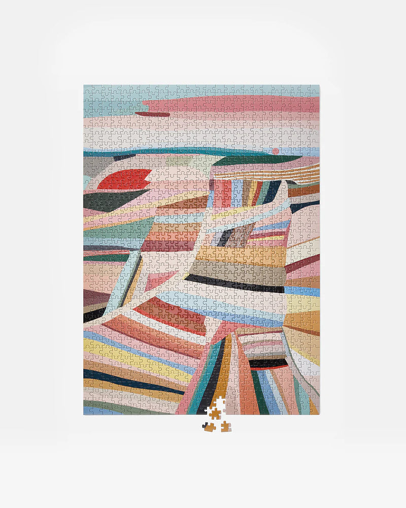 PUZZLE ART LOVER, Morning Fields