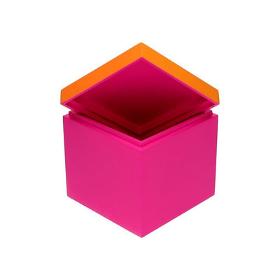 NEO, BOX, S(13X13X13CM), 2 FARBIG, NEON PINK/NEON ORANGE