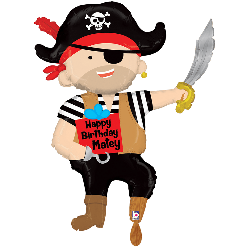 Folienballon Pirate Birthday