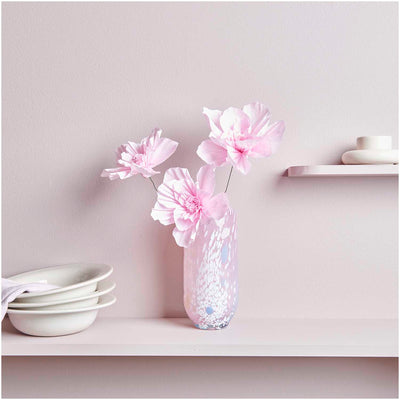 Krepppapier Blüten, Rosa, L/M, FSC MIX