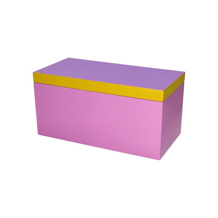 NEO, BOX, M(13X13X26CM), 3 FARBIG, LILA/GELB/ROSA