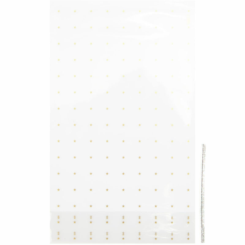 KEKSTÜTEN GOLDENE STERNE RASTER 10 STÜCK 144x240mm