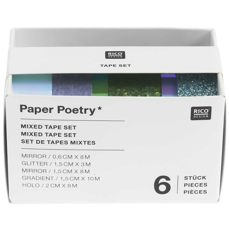Mixed Tape Set, Grün / Blau FSC MIX
