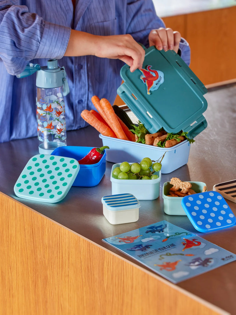 Quadratisch Lebensmittelboxen - Mehrfarbig - 4er Set