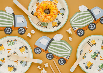 Servietten Betonmischer 20 Stück | Boutique Ballooons